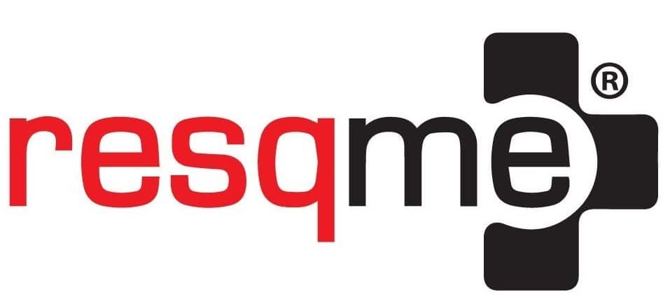 resqme logo black
